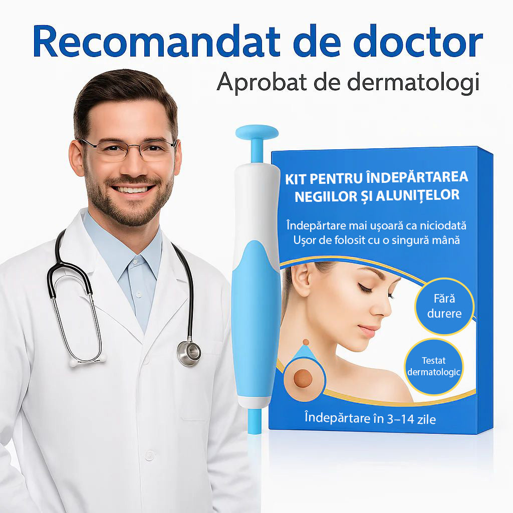 Kit Eliminator de Papiloame şi Imperfecțiuni ale pielii